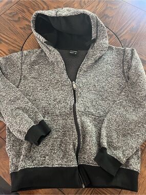 Southpole Authentic Collection Men's Heathered Gray/Black Full Zip Hoodie M #477